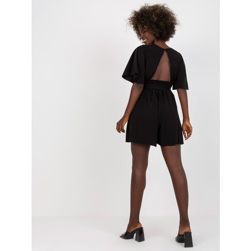 RUE PARIS Jumpsuit-CHA-KO-0486-1.03X-black Cene
