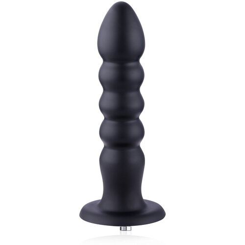 HiSmith HSA91-L Mathew Anal XL Ribbed Dildo Kliclok 28cm Black Slike