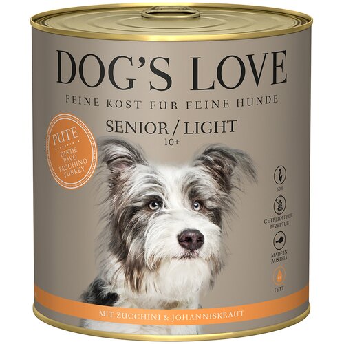  Dog&acute;s Love Senior/Light puran - 24 x 800 g Cijene
