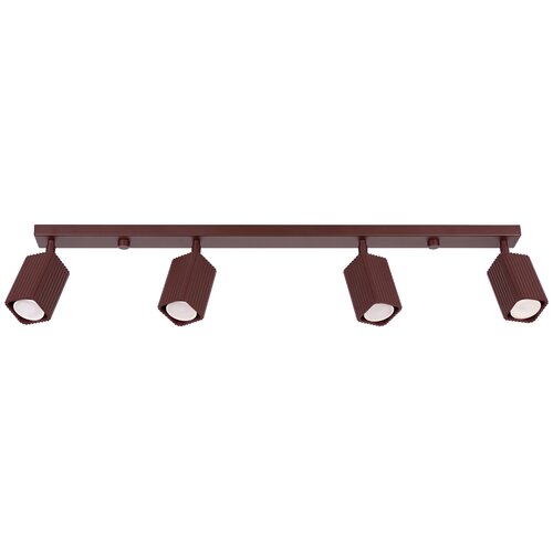 Sollux Lighting Stropna svetilka RAYO 4L rjava, (5000499521) Slike
