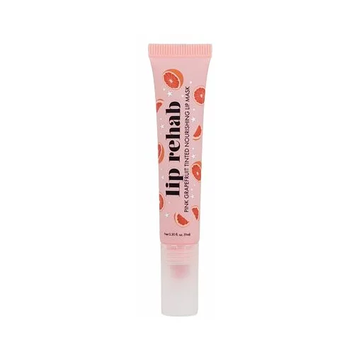 Barry M Lip Rehab Pink Grapefruit Nourishing Lip Mask hranjiva maska ​​za usne 9 ml