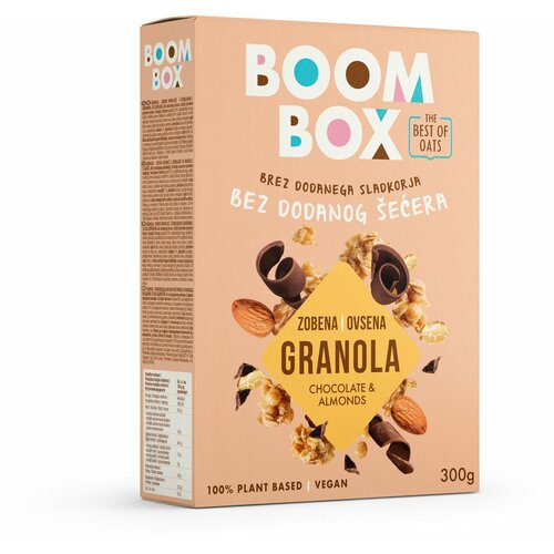 Boom box ovsena granola čokolada 300g Cene