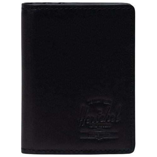 Herschel Denarnice Gordon Leather Rfid Črna Cene