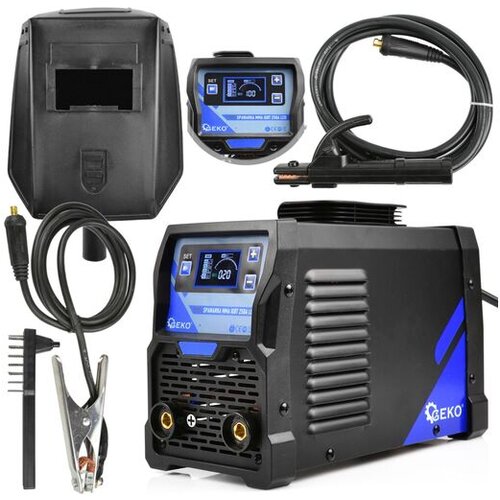 Geko inverterski mma igbt 250A lcd varilni aparat G80086 Cene