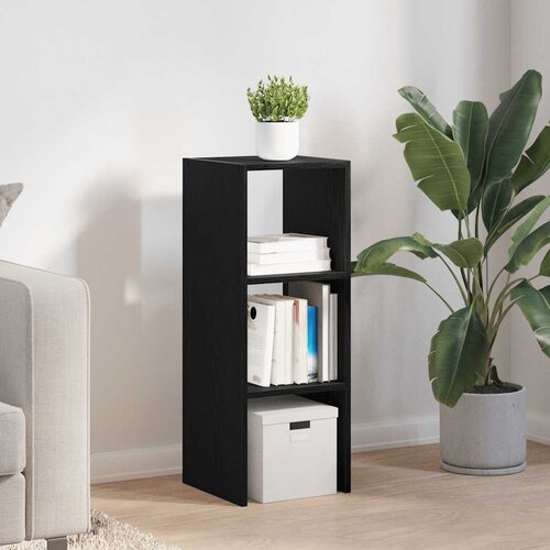  Regal za knjige složive 30x30x80 cm konstruiranog drvo Slike