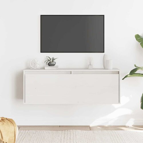  Zidni ormarić bijeli 100 x 30 x 35 cm od masivne borovine Cijene