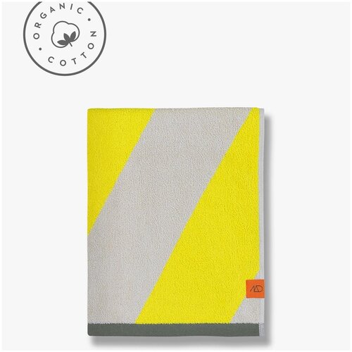 Mette Ditmer Denmark Rumene frotirne brisače iz organskega bombaža v kompletu 2 ks 40x55 cm Diagonal &amp;ndash; Slike