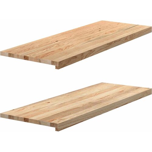  Prozorske klupice 2 kom 110x40x2 cm netretirane masivne hrast Cijene