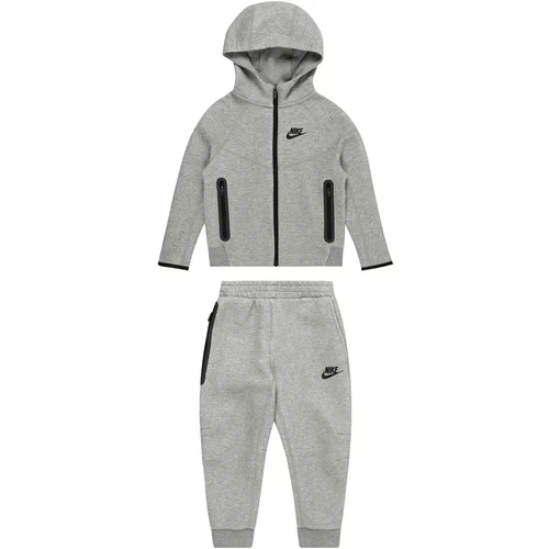 Nike Sportswear Trenirka za tek pegasto siva / črna