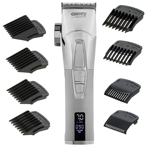 Camry | Premium Hair Clipper | CR 2835s | Cordless | Number of length steps 1 | Silver Slike