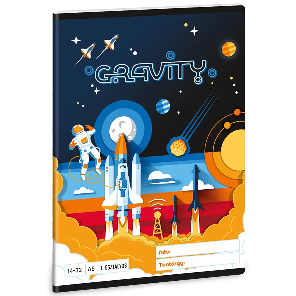 Ars Una gravity astronaut bilježnica za 1. razred, A/5 linije Cijene