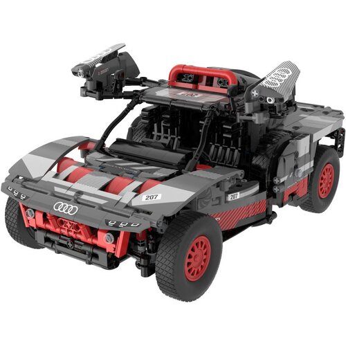  Licencirani auto na daljinsko upravljanje i sastavljanje 1:14 Audi RS Q e-tron RASTAR - 1046 elemenata - sivi Slike