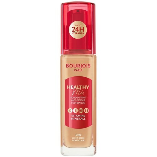 Bourjois Healthy Mix posvjetljujući hidratantni puder 24h nijansa 53W Light Beige 30 ml Cijene