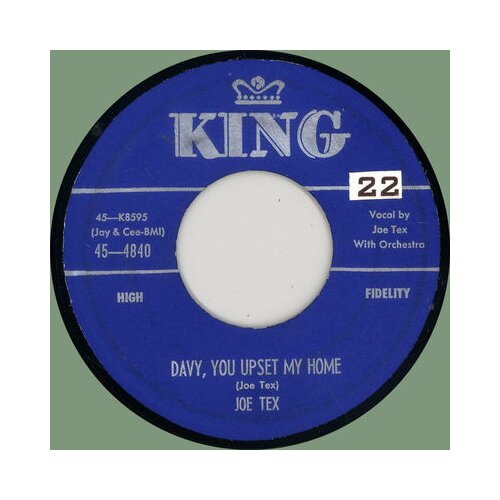  TEX JOE - 7 DAVY, YOU UPSET Cene
