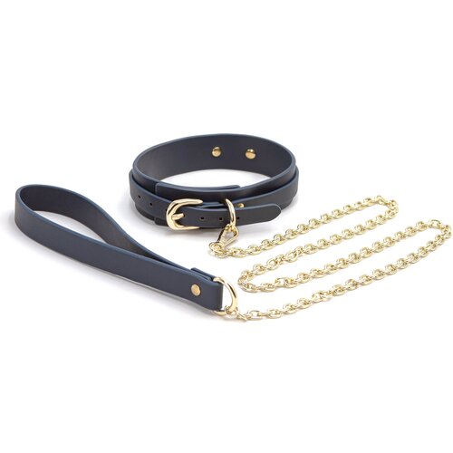 Ns Novelties Bondage Couture Collar & Leash Cene