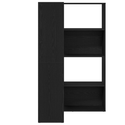  2 pcs Crni hrast 85 x 85 x 140 cm Konstruirano drvo Slike