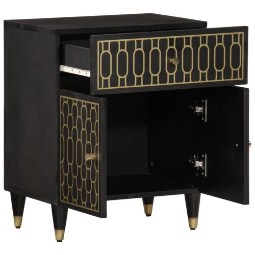 Maison Chic Nočna omarica - Nočna miza 50x33x60 cm trden mangov les, (21690450) Cene
