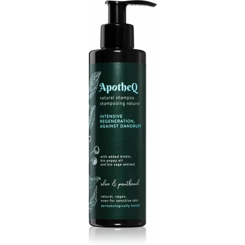 Soaphoria ApotheQ Aloe & Panthenol regenerirajući šampon protiv peruti 250 ml