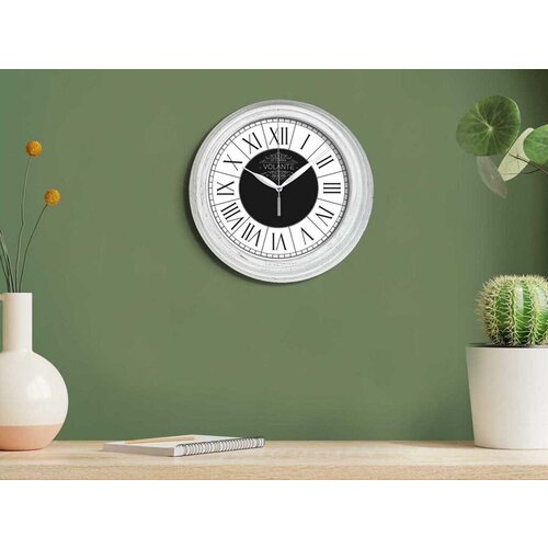 Wallity Zidni sat 121012-Sbyz14Byz, 30x30 cm, Beli Cene