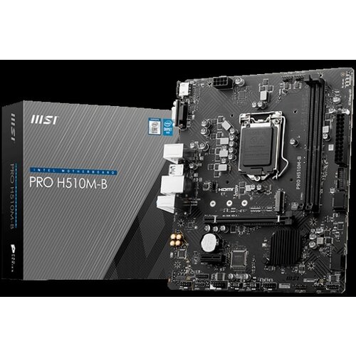 MSI PRO H510M-B DDR4 mATX Chipset H470 supports only 10th Intel processors Socket 1200 Dual Cijene