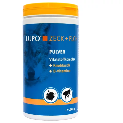 Luposan LUPO Zeck + Floh - Varčno pakiranje: 2 x 1000 g