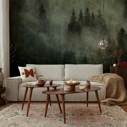  Foto tapeta - Misty Beauty of the Forest 400x280 Standard Cene