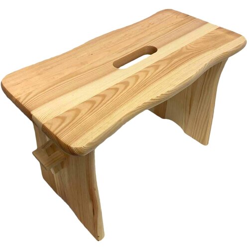  drveni stol, svijetli 39x19x25 cm Slike