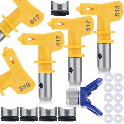 Rosfix SET BRIZGALNA GLAVA ULTRA SPRAY 513&amp;ndash;617 &amp;ndash; 5 &amp;Scaron;OB, INOX ZA&amp;Scaron;ČITA, 10 TESNIL | ZA VISOKOTLAČNE PI&amp;Scaron;TOLE, (5000075999) Slike
