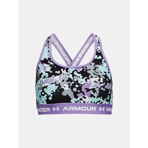 Under Armour Bra G Crossback Mid Printed-PPL - Girls