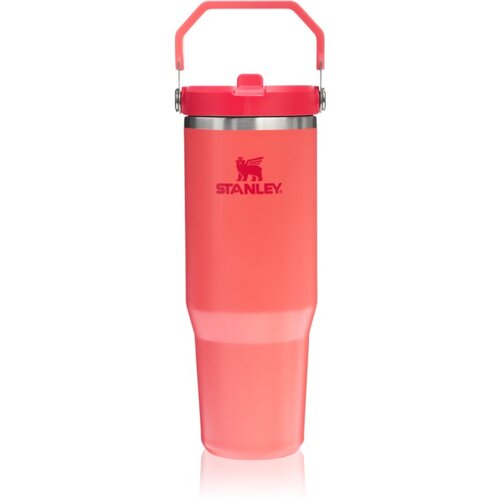 Stanley IceFlow™ Flip Straw Tumbler steklenica za vodo iz nerjavnega jekla Hot Coral 890 ml Cene