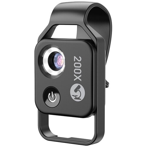 INF Mikroskop za mobilne - CPL leča / 200X / LED lučka Black, (21872445) Cene