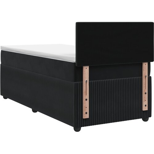  Boxspring krevet s madracem Crna 80 x 200 cm Bar&amp;scaron;un Slike