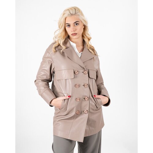 La Force Fashion Braca Premium ženska kožna jakna BC 78 - Bež Cene