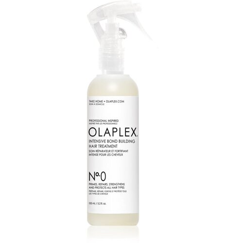 Olaplex Intensive Bond Building Hair Treatment No. 0 izdelek za okrepitev barvanih in kemično obdelanih las 155 ml za ženske Cene