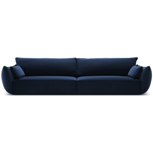 Mazzini Sofas Tamno plava baršunasta sofa 248 cm Vanda – Cijene