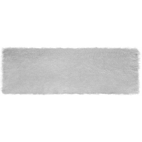 vidaXL lažna ovčja preproga siva 80 x 250 cm poliester Cene