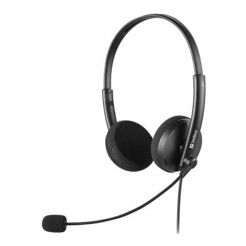 Sandberg slušalice sa mikrofonom minijack office headset saver 325-41 Slike