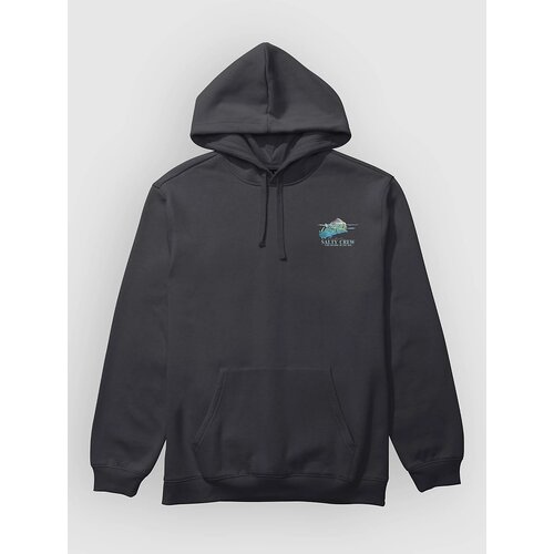 Salty Crew Mahi Surface Pulover s kapuco black Cene