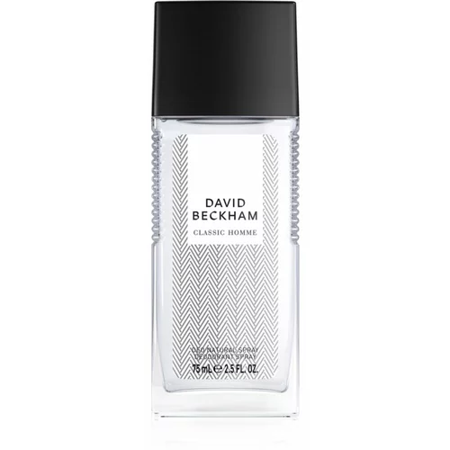 David Beckham Classic Homme parfumirani sprej za tijelo za muškarce 75 ml