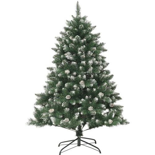  Umjetno božićno drvce Zelena 150 cm PVC, Plastika i Čelik Slike