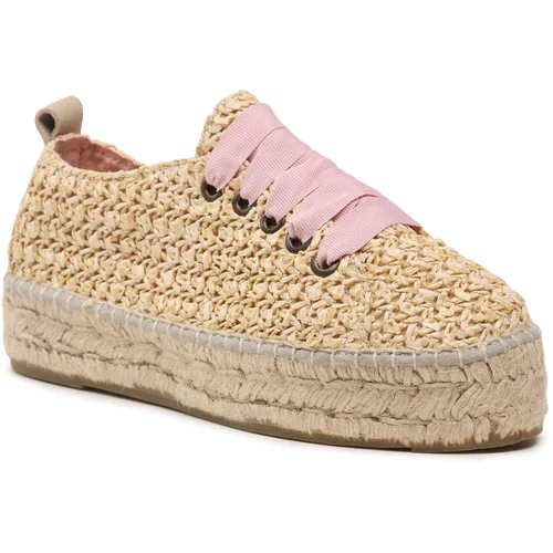 Manebi Espadrile Lace-Up Espadrilles V 2.7 E0 Raffia