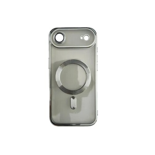  Silikonska futrola Magsafe Iphone 17 Air SILVER Slike