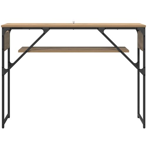  Konzolnistol Umjetnički hrast 105x30x75cm Konstruirano drvo Slike