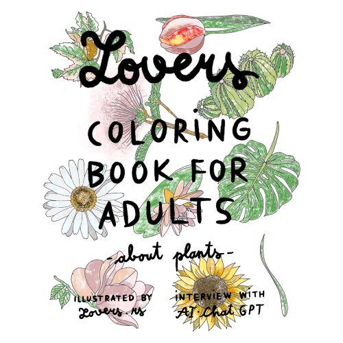  Lovers: coloring book for adults - about plants Cene