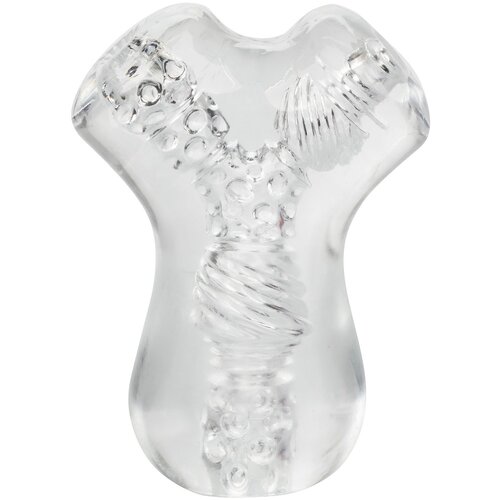 California Exotics Cyclone Dual Chamber Stroker Transparent Cene