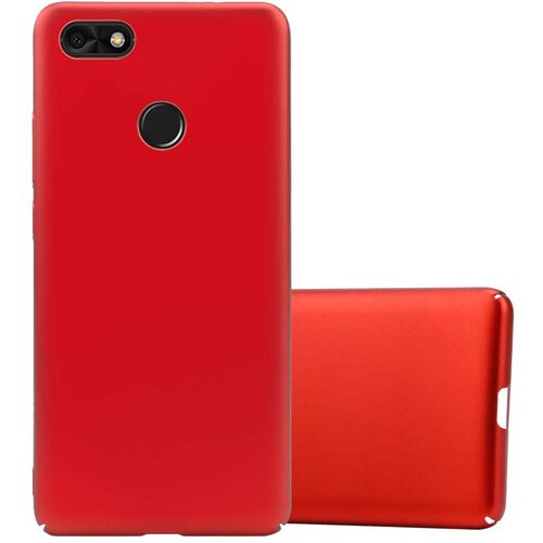 Cadorabo Case, združljiv s Huawei v kovinski rdeči barvi - trdi za&scaron;čitni pokrov v kovinskem videzu pred praskami in udarci, (20565921) Cene