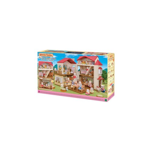 SYLVANIAN Podeželjska hi&amp;scaron;a z rdečo streho 5708 Slike