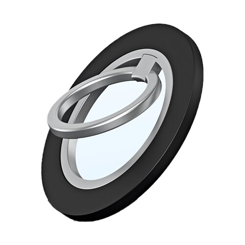 INF Magnetno držalo za telefonski prstan za iPhone 12/13/14/15 Black/Silver, (21537665) Slike