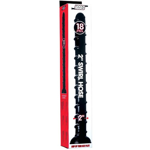 Hosed analni dildo swirl thick snake - 45 cm Cene