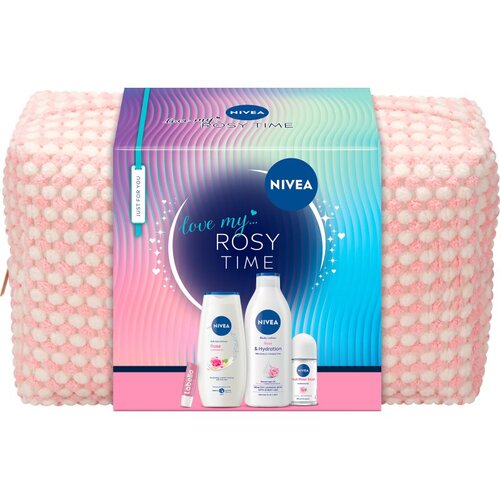 Nivea Rosy Time darilni set za prehrano in hidracijo Slike